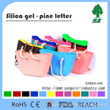 Silicone Waterproof Outdoor Beach Bag Handbag